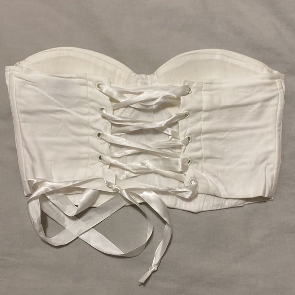 NEVER WORN: Princess Polly Corset White Top - Picture 6 of 7